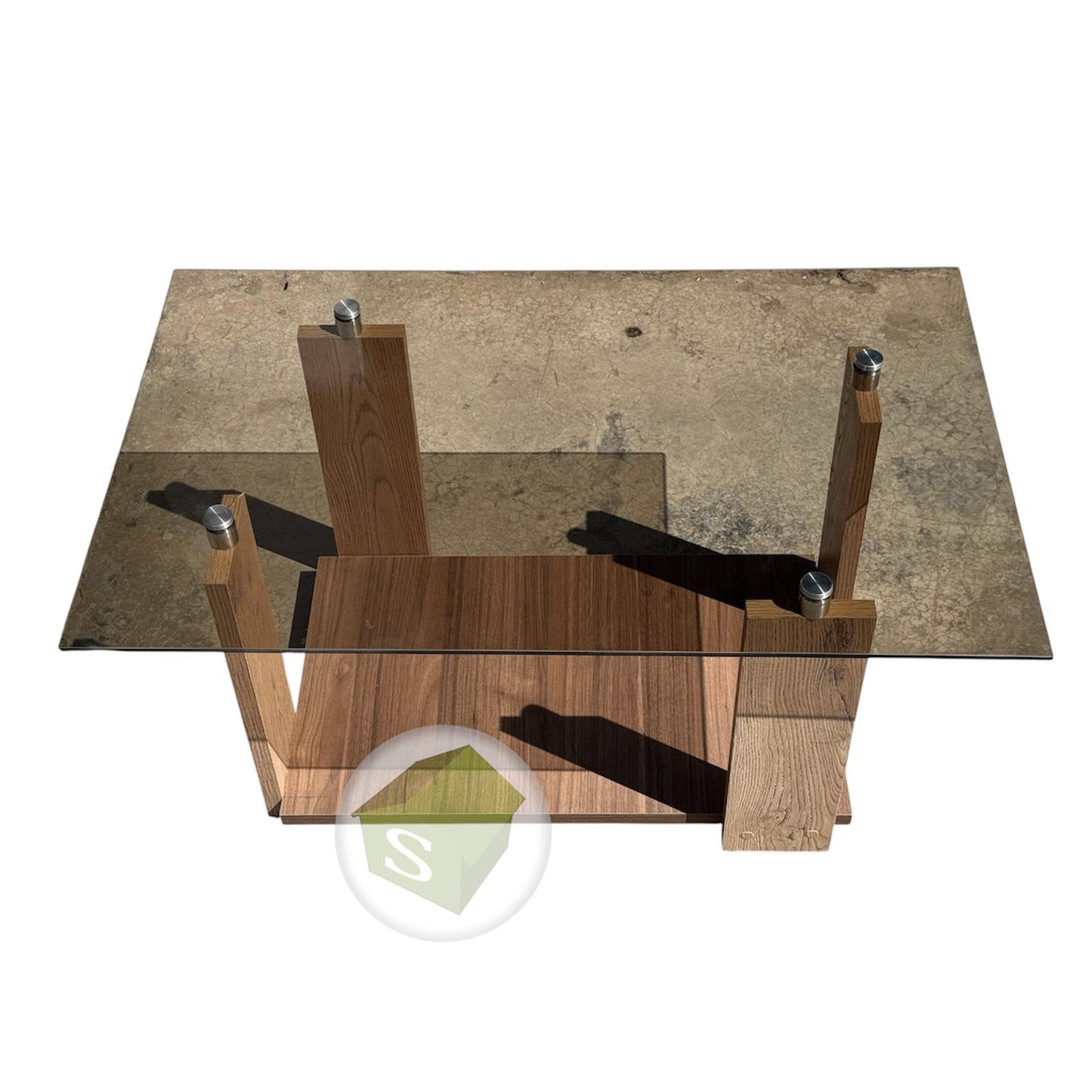 Mesa de centro M102 de 76x45x34cm de alto